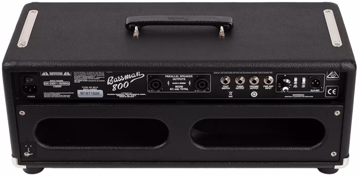 Fender Bassman 800 HD 230V EU (déballé) - Amplificateur hybride pour basse