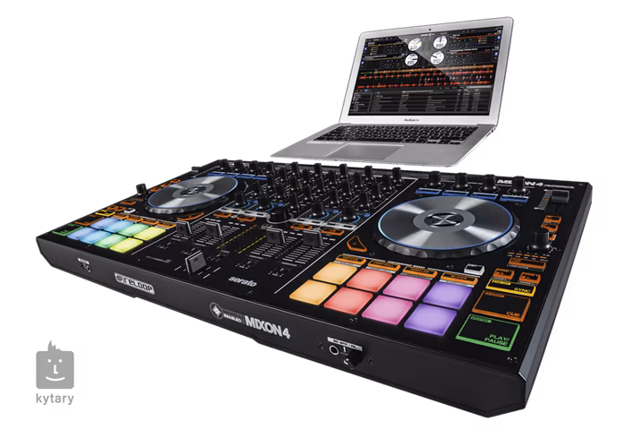 Reloop MIXON 4 (utilisé) - Contrôleur DJ avec carte audio