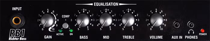 Laney RB1 (opened) - Combo basse a transistor