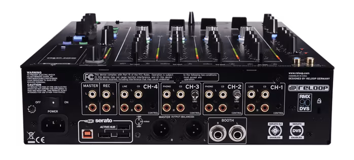 Reloop RMX-90 DVS - Tables de Mixage DJ