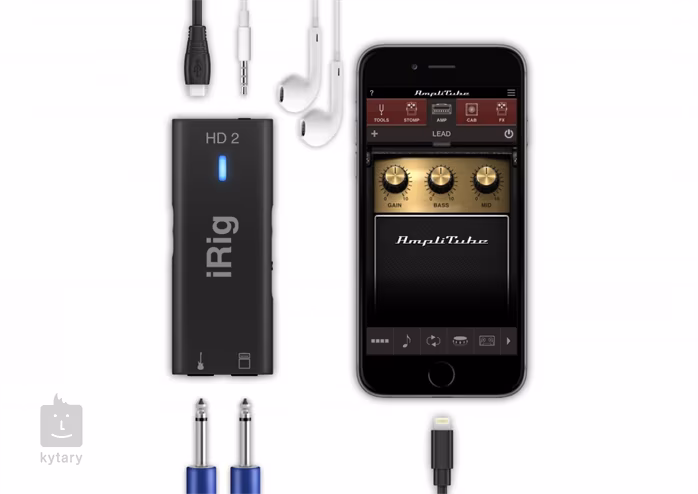 IK Multimedia iRig HD 2 - Convertisseur pour guitare