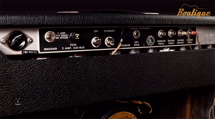 Fender 1967 Deluxe Reverb "Blackface" 22 W (prodáno) - Combo pour guitare