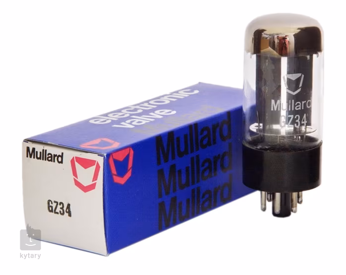 Mullard GZ34 (5AR4) Mullard f31 X8E NOS/NIB - Déflecteur
