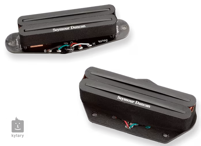 Seymour Duncan Duncan Hot Rails Tele Set - Ensemble de capteurs pour guitare électrique