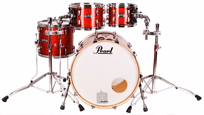 Pearl Masters Complete Inferno Red Sparkle - Batterie