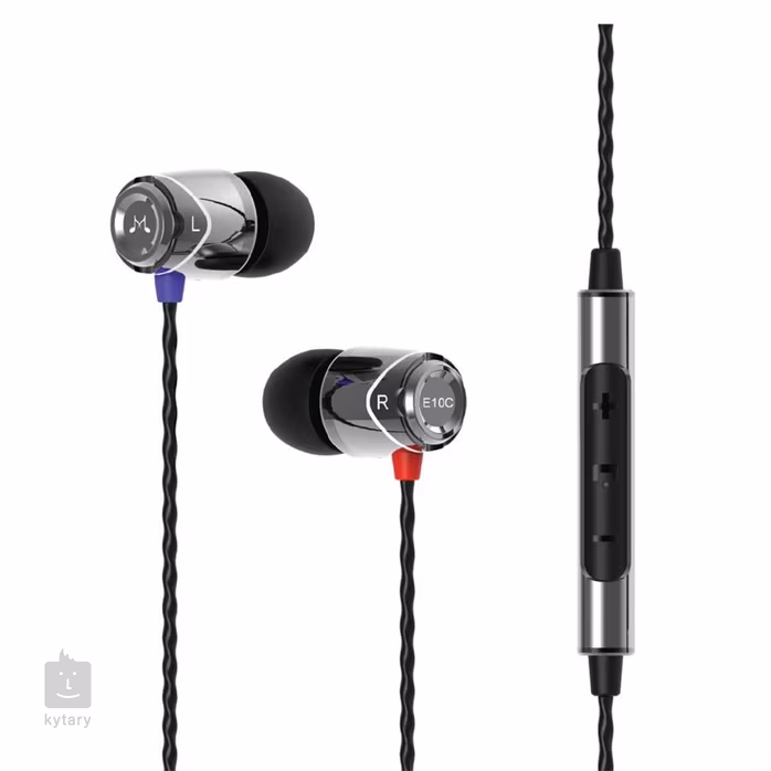 SoundMAGIC E10C Gun Black - Écouteurs In-Ear