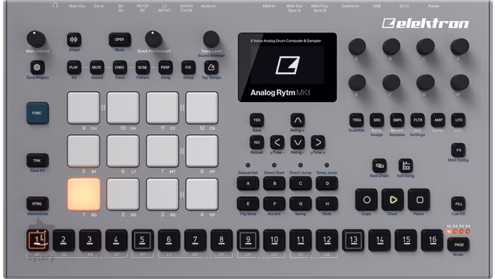 Elektron Analog Rytm MK2 (utilisé) - Groovebox
