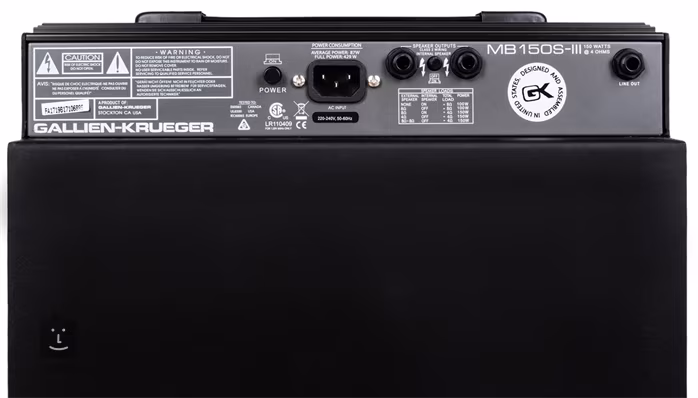 Gallien-Krueger MB150S-112 III (opened) - Combo basse a transistor