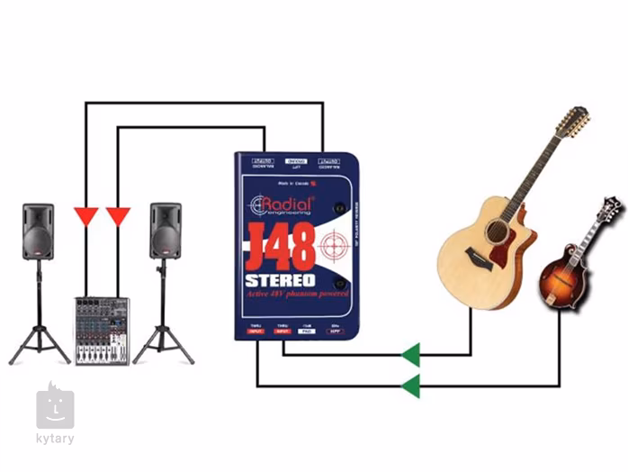Radial Engineering J48 Stereo (utilisé) - DI Box