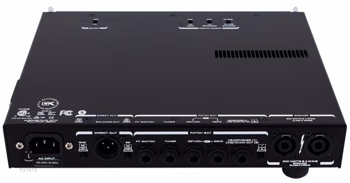 Gallien-Krueger MB Fusion 500 - Amplificateur hybride pour basse