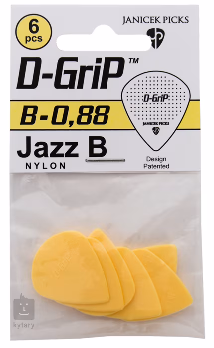 D-GriP Jazz B 0.88 6 pack - Médiators