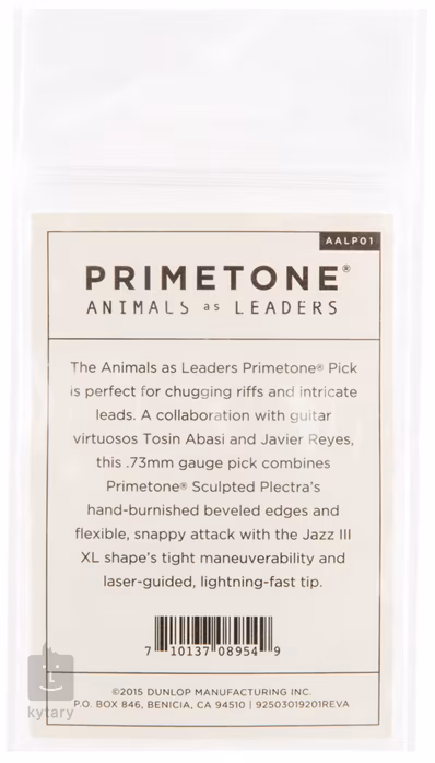 Dunlop Animals As Leaders Primetone 0.73 Brown - Médiator Signature