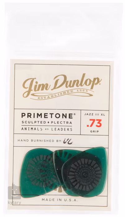 Dunlop Animals As Leaders Primetone 0.73 Green - Médiator Signature