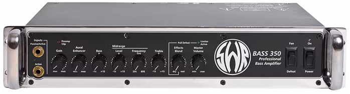 SWR Bass 350 (Chrome version) - Amplificateur a transistors pour basse