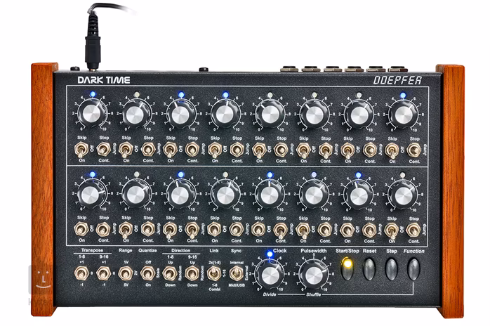 Doepfer Dark Time white/blue LEDs - Séquenceur pas