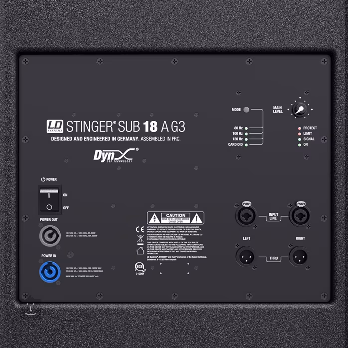 LD Systems STINGER SUB 18 A G3 - Subwoofer actif