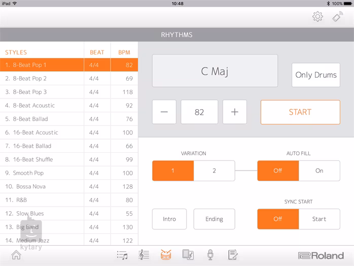 Roland FP-90 BK - Piano de scene numérique portable