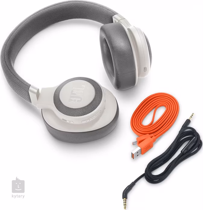 JBL E65NCBT WHT - Écouteurs sans fil