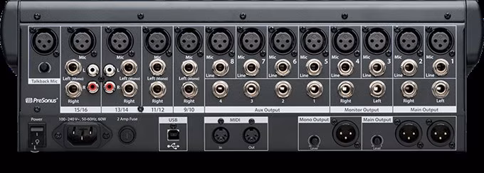 PreSonus StudioLive 16.0.2 USB - Console de mixage numérique