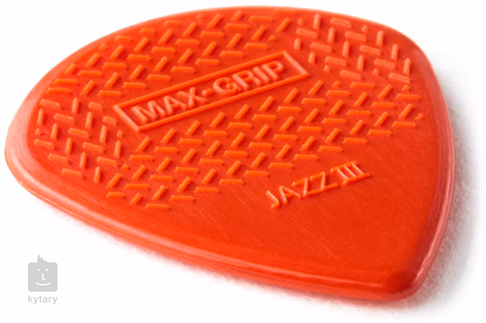 Dunlop Max Grip Jazz III Red Nylon - Médiators