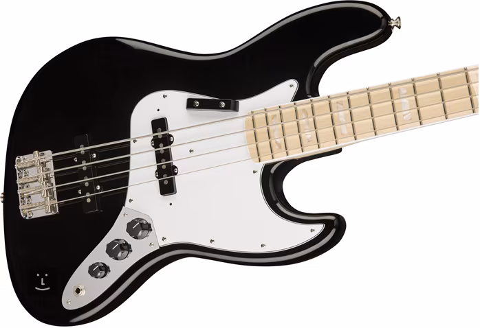 Fender American Original 70s Jazz Bass MN BK - Basse électrique