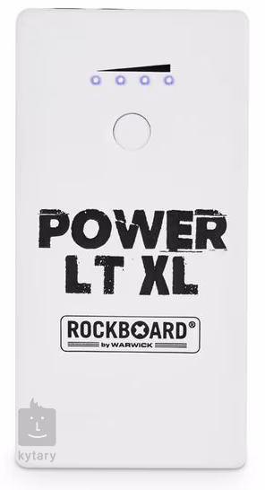 Rockboard Power LT XL - Satin White - Powerbank