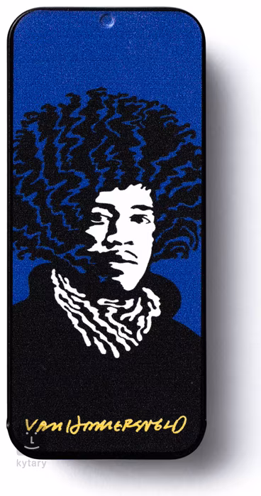 Dunlop Jimi Hendrix Pick Tin Van Hammersfeld Heavy - Médiator Signature