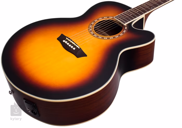 Washburn WJ7SCEATBM-O-U - Guitare électroacoustique