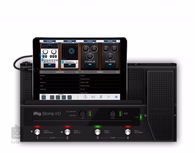 IK Multimedia iRig STOMP I/O - Convertisseur pour guitare