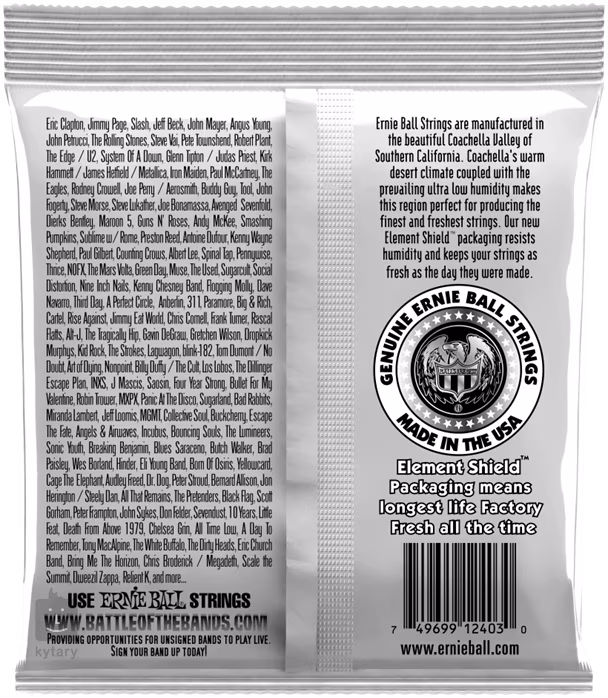 Ernie Ball 2403 Ernesto Palla Clear & Silver - Cordes en nylon pour guitare classique