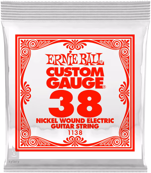 Ernie Ball 1144 Nickel Wound Single .038 - Corde pour une guitare électrique