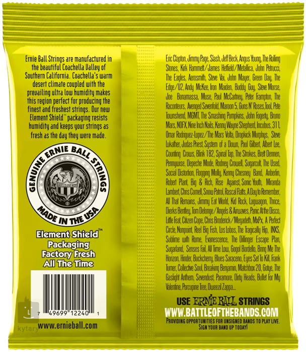 Ernie Ball 2240 RPS Regular Slinky - Cordes pour une guitare électrique