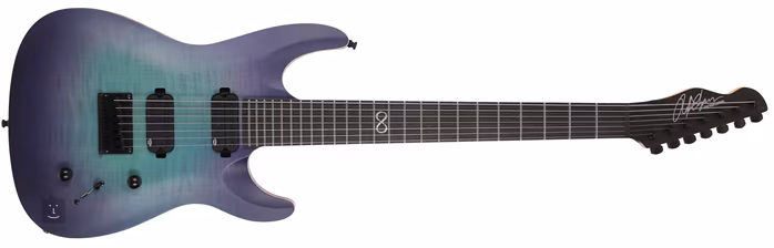 Chapman Guitars ML1-7 Pro Modern Unicorn Burst - Guitare électrique a sept cordes