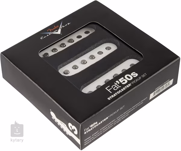 Fender Custom Shop Fat 50s Stratocaster Pickups Set - Ensemble de capteurs pour guitare électrique