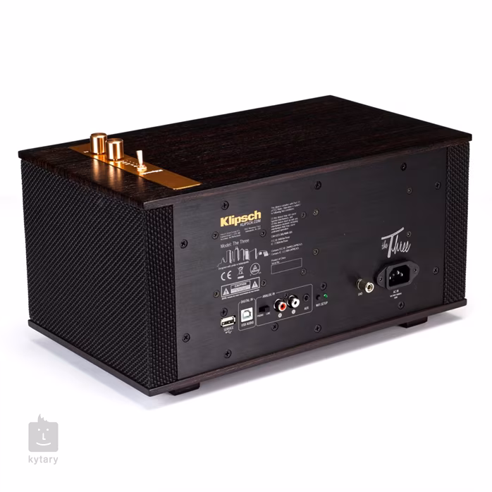 Klipsch The Three Ebony - Haut-parleur portable sans fil