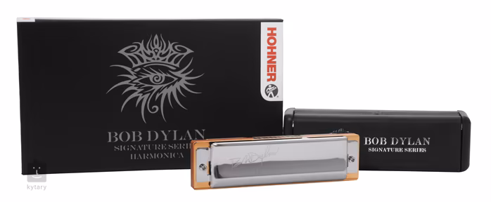 Hohner Bob Dylan Signature Series C / in magnetic cardboard box - Harmonica Signature