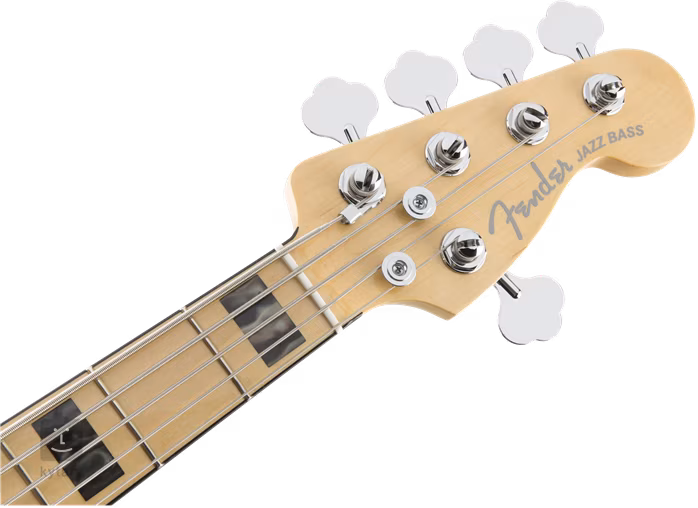 Fender American Elite Jazz Bass V ASH MN TBS - Basse électrique