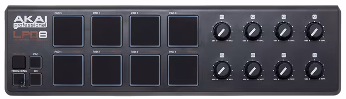 Akai LPD 8 (déballé) - USB/MIDI contrôleur