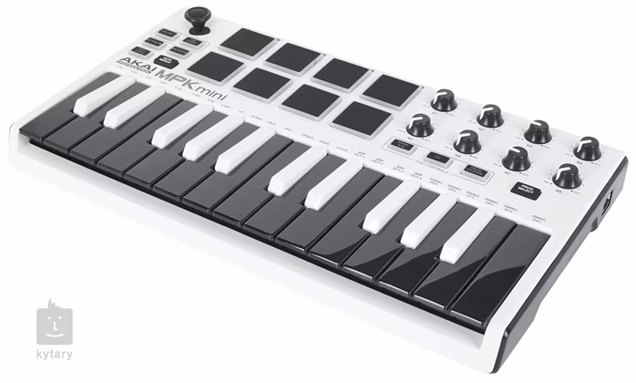 Akai MPK Mini mkII White ltd. edition - USB/MIDI keyboard