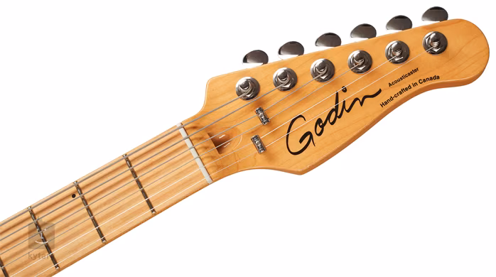 Godin Acousticaster 6 Deluxe MN - Guitare électroacoustique hybride