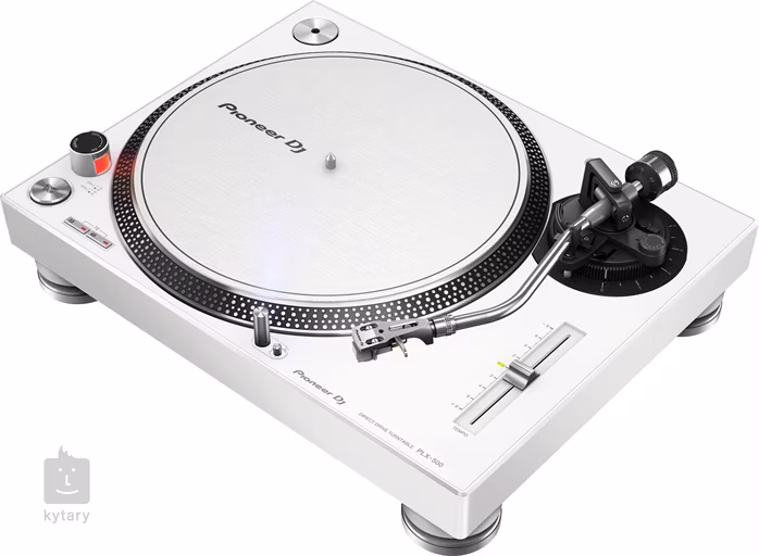 Pioneer DJ PLX-500 WH (déballé) - DJ gramophone a entraînement direct