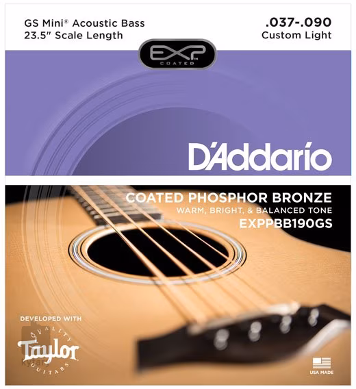 D'Addario EXP PBB 190 GS - Cordes pour basse acoustique