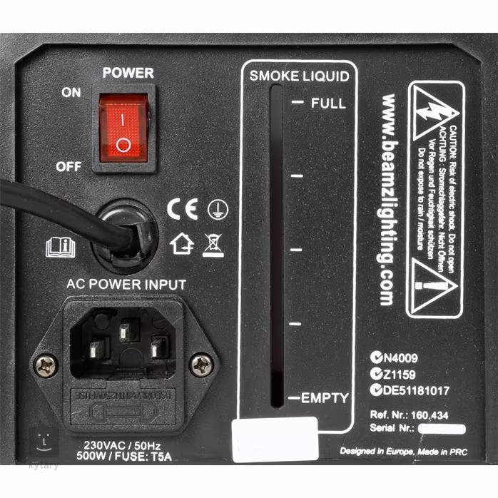 BeamZ S-500E - Machine a fumée