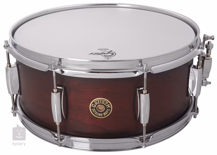 Gretsch 14" x 6" Satin Deep Cherry Burst - Caisse claire