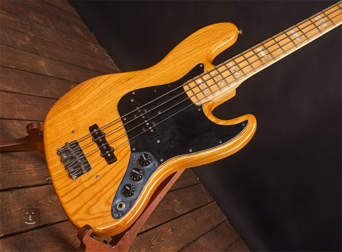 Fender 1978 Jazz Bass Natural - Basse électrique