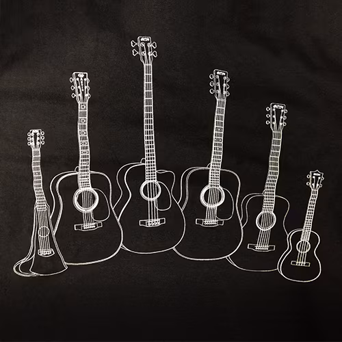 Martin T-Shirt Guitar Models L - T-shirt