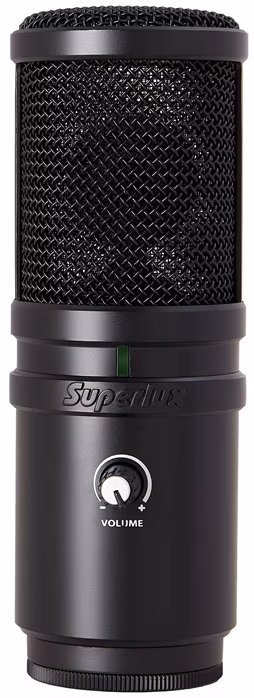 Superlux E205UMKII Black - Microphone á condensateur USB