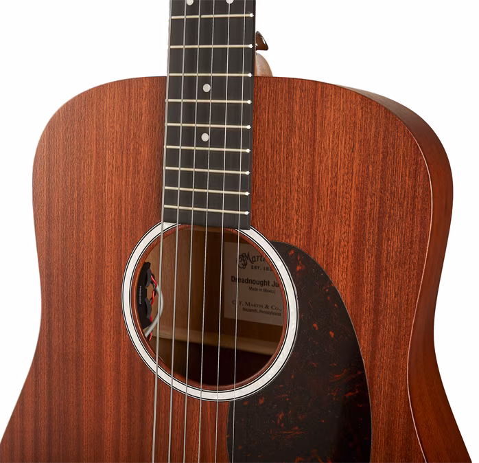 Martin DJr-10E Sapele Top - Guitare électroacoustique