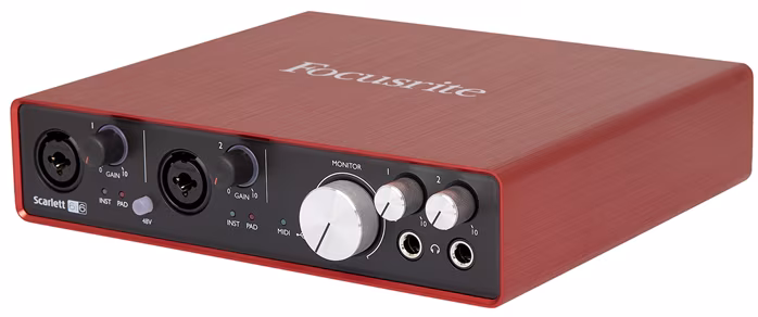 Focusrite Scarlett 6i6 2nd Gen - USB Audio Interface