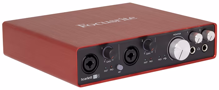 Focusrite Scarlett 6i6 2nd Gen - USB Audio Interface